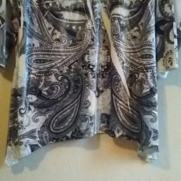 Style&Co Glitter Top - Picture 2 of 8